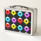 ドーナツのギフトと装飾 メタルランチボックス (裏面)