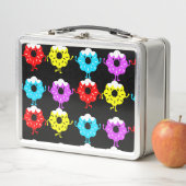 ドーナツのギフトと装飾 メタルランチボックス (インサイチュ)