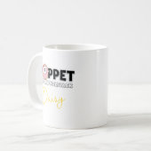 ドーナツのデイジー コーヒーマグカップ (正面左)