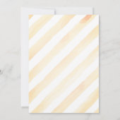 ドーナツのデコレーション パーティーの招待状 招待状 (裏面)