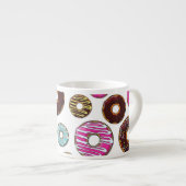 ドーナツのパターン,カラフルドーナツ,振りかける エスプレッソカップ (正面右)