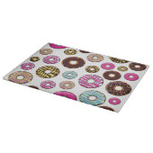 ドーナツのパターン，カラフルドーナツ，振りかける カッティングボード (角)