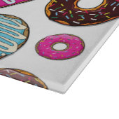 ドーナツのパターン，カラフルドーナツ，振りかける カッティングボード (角)