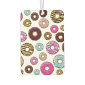 ドーナツのパターン,カラフルドーナツ,振りかける カーエアーフレッシュナー (裏面)