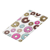 ドーナツのパターン，カラフルドーナツ，振りかける クレジットカード栓抜き (裏面アングル)