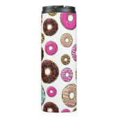 ドーナツのパターン,カラフルドーナツ,振りかける タンブラー (裏面)