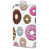 ドーナツのパターン，カラフルドーナツ，振りかける フラスク (左)