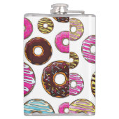 ドーナツのパターン，カラフルドーナツ，振りかける フラスク (裏面)