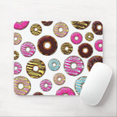 ドーナツのパターン,カラフルドーナツ,振りかける マウスパッド (マウス)