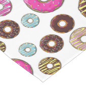 ドーナツのパターン,カラフルドーナツ,振りかける ミディアムテーブルランナー (コーナー)