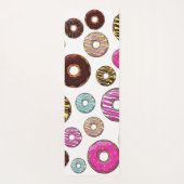 ドーナツのパターン，カラフルドーナツ，振りかける ヨガマット (裏面)