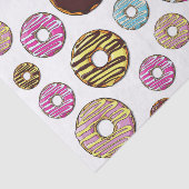 ドーナツのパターン，カラフルドーナツ，振りかける 薄葉紙 (詳細)