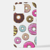 ドーナツのパターン,カラフルドーナツ,振りかける iPhoneケース (裏面)