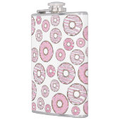 ドーナツのパターン，ピンクのドーナツ，振りかける フラスク (左)