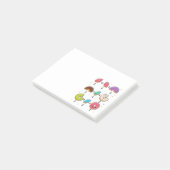 ドーナツの分数 学習 数学ユーモア ポストイット (アングル)