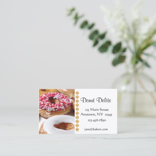 ドーナツの名刺 名刺 (スタンド正面)
