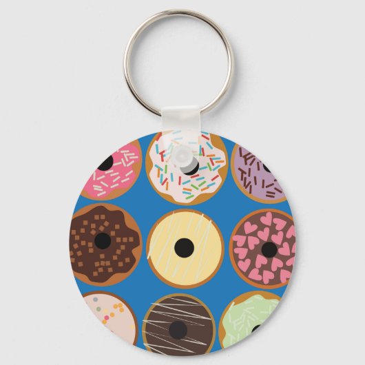 ドーナツの品種 キーホルダー (正面)