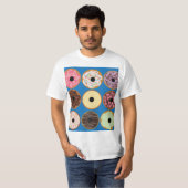 ドーナツの品種 Tシャツ (正面フル)