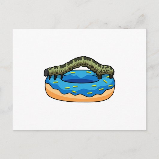 ドーナツの幼虫 ポストカード (正面)