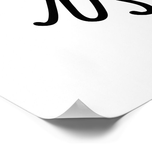 ドーナツの心配だけで幸せおもしろいなドーナツのパン ポスター (角)