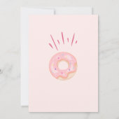 ドーナツの心配は無用、幸せになろうという招待状 招待状 (裏面)