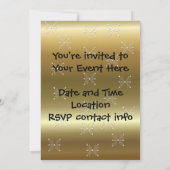 ドーナツの木 招待状 (裏面)