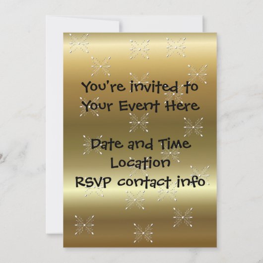 ドーナツの木 招待状 (裏面)