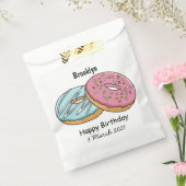 ドーナツの漫画イラスト フェイバーバッグ (封をした状態)