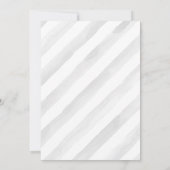 ドーナツの男の子パーティー 招待状 (裏面)