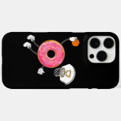 ドーナツの穴をダンクする食べ物のチャンピオン Case-Mate iPhoneケース (裏面 (横))