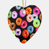 ドーナツの継ぎ目が無いパターン + あなたのbackgr。 及びアイディア セラミックオーナメント (左)