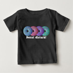 ドーナツの邪魔 ベビーTシャツ
