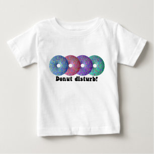 ドーナツの邪魔 ベビーTシャツ
