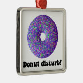 ドーナツの邪魔 メタルオーナメント (右)