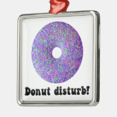ドーナツの邪魔 メタルオーナメント (左)