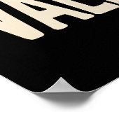 ドーナツはバレンタインデーおもしろいの反バレンタインデーが必要 ポスター (角)