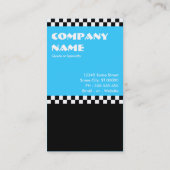 ドーナツはパンチカードを市松模様にします ロイヤリティカード (裏面)