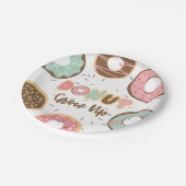 ドーナツは紙皿を育ちます ペーパープレート (アングル)