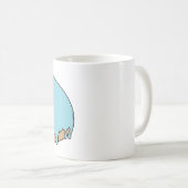 ドーナツをカスタマイズお気に入りの可能 コーヒーマグカップ (正面右)