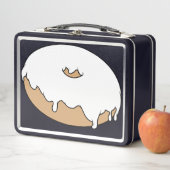 ドーナツをカスタマイズお気に入りの可能 メタルランチボックス (インサイチュ)