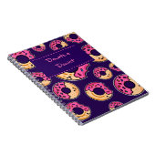 ドーナツを寄付おもしろい- & Eutitic Notebook ノートブック (右側)