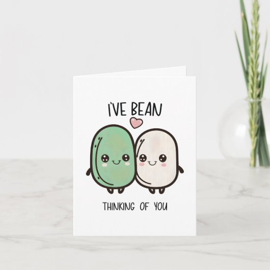 ドーナツを忘れないで！愛してるよ バレンタインデー カード (正面)