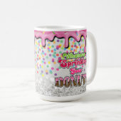 ドーナツを振りかけるもの コーヒーマグカップ (正面右)