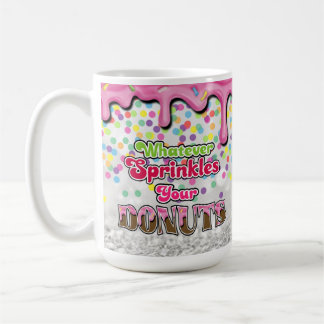 ドーナツを振りかけるもの コーヒーマグカップ