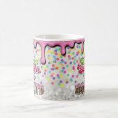 ドーナツを振りかけるもの コーヒーマグカップ (中央)