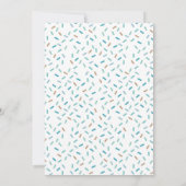 ドーナツを育てないで 招待状 (裏面)