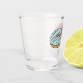 ドーナツアニメイラストレーション ショットグラス (左)