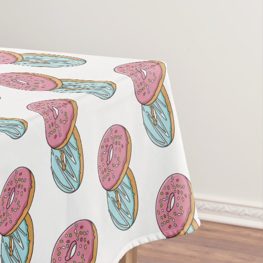 ドーナツアニメイラストレーション テーブルクロス (インサイチュ)