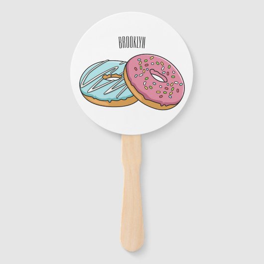 ドーナツアニメイラストレーション ハンドファン (正面)