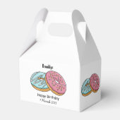 ドーナツアニメイラストレーション フェイバーボックス (裏面サイド)